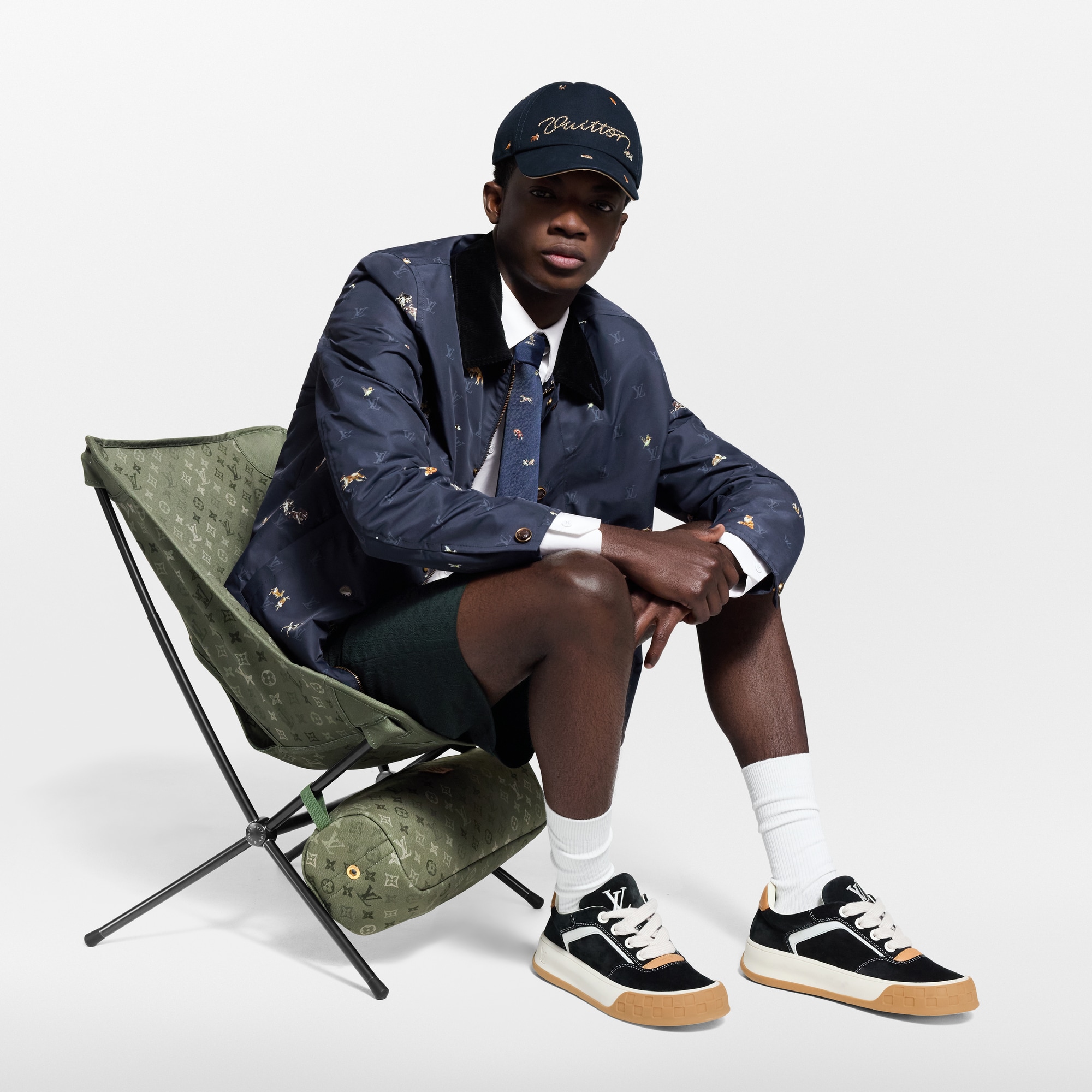 LOUIS VUITTON デッキチェア・サーフィンモノグラム GI1090 Louis